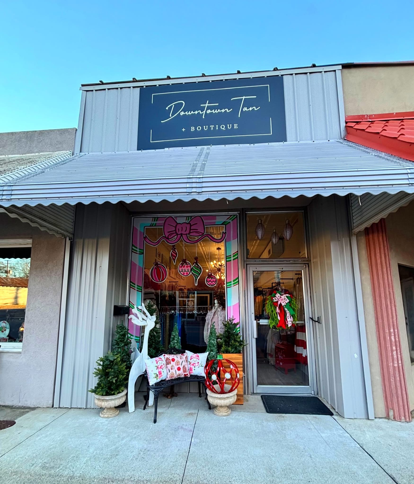 Boutique storefront in downtown Piedmont